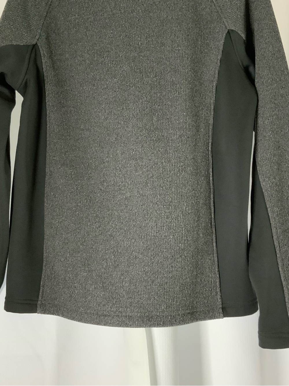 Spyder Women's Gray & Black Half-Zip Performance Pullover - Picture 6 of 8